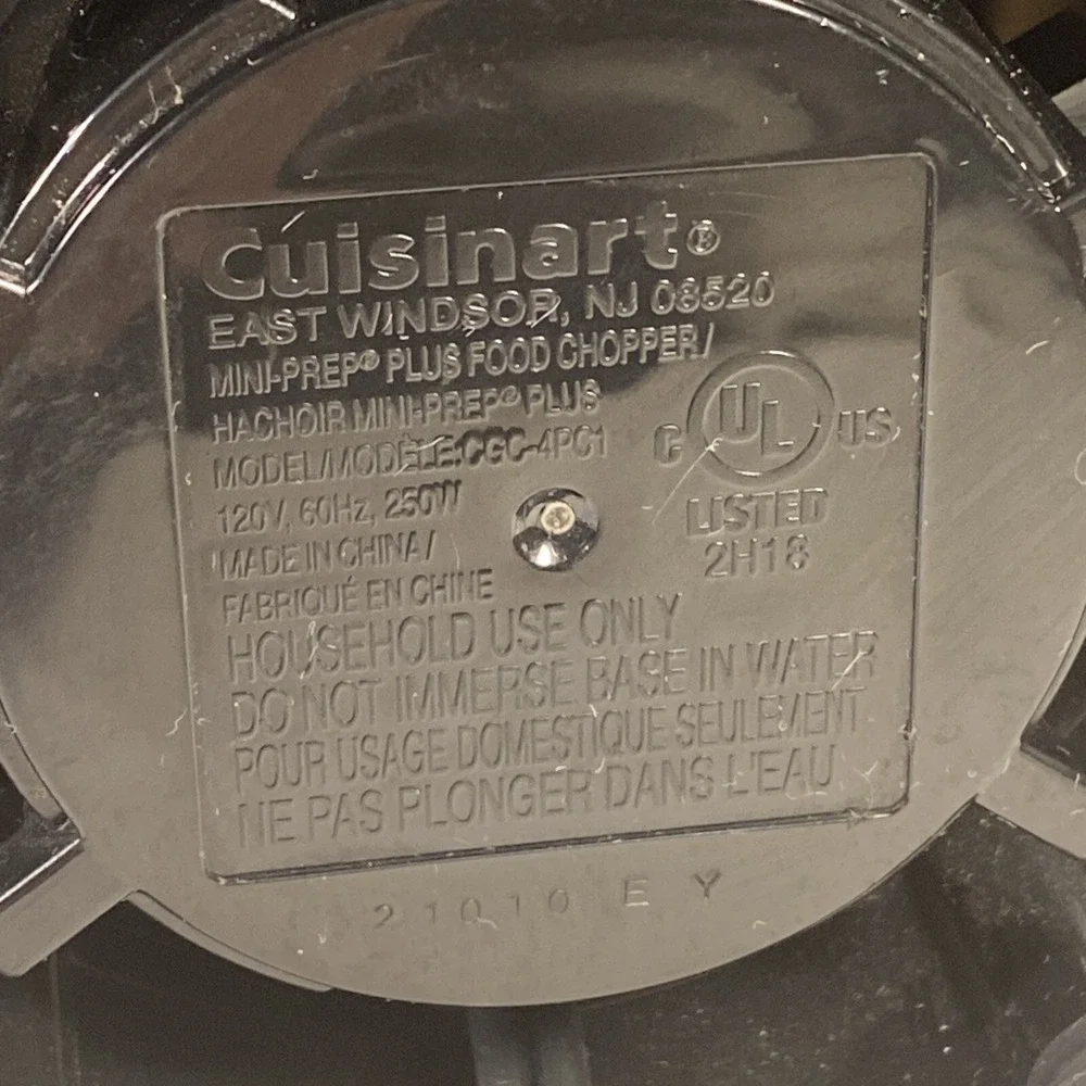Cuisinart Motor Base Cgc-4pc1 Mini Prep Plus 4 Cup Replacement Works